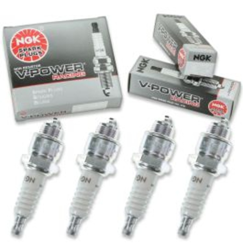 4 pc NGK V-Power Racing 2746 R5670-6 Spark Plugs