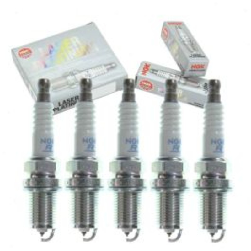 5 pc NGK Laser Platinum Spark Plugs for 1995-1997 Audi S6 2.2L L5