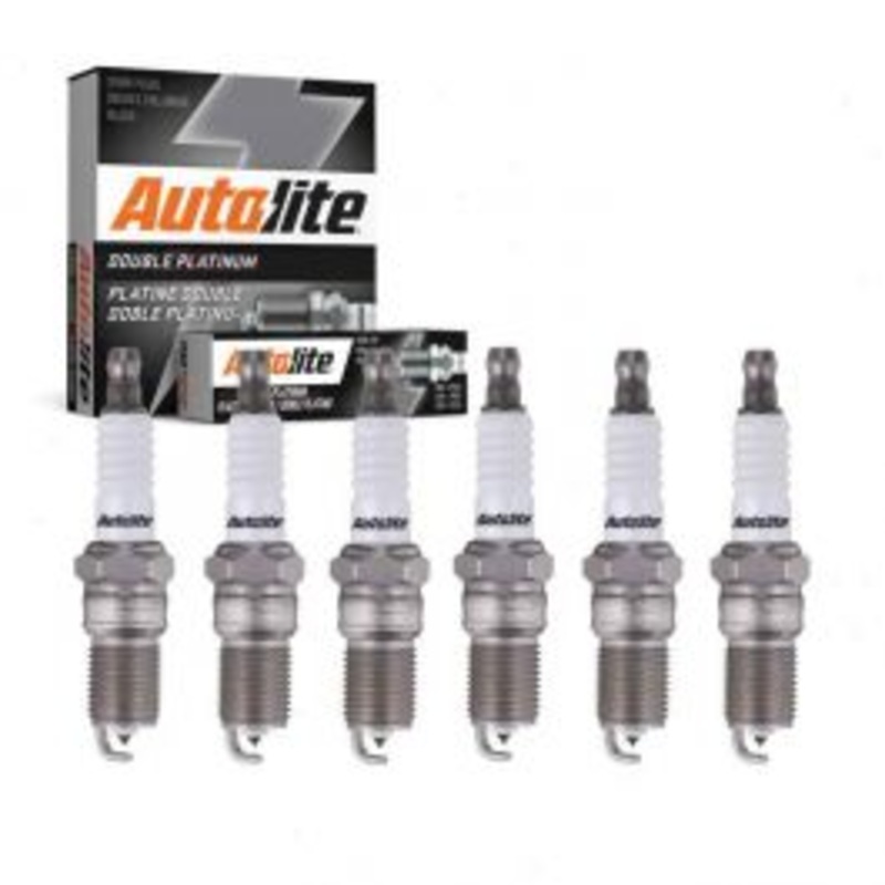 6 pc Autolite Double Platinum Spark Plug for 2002-2003 Workhorse FasTrack