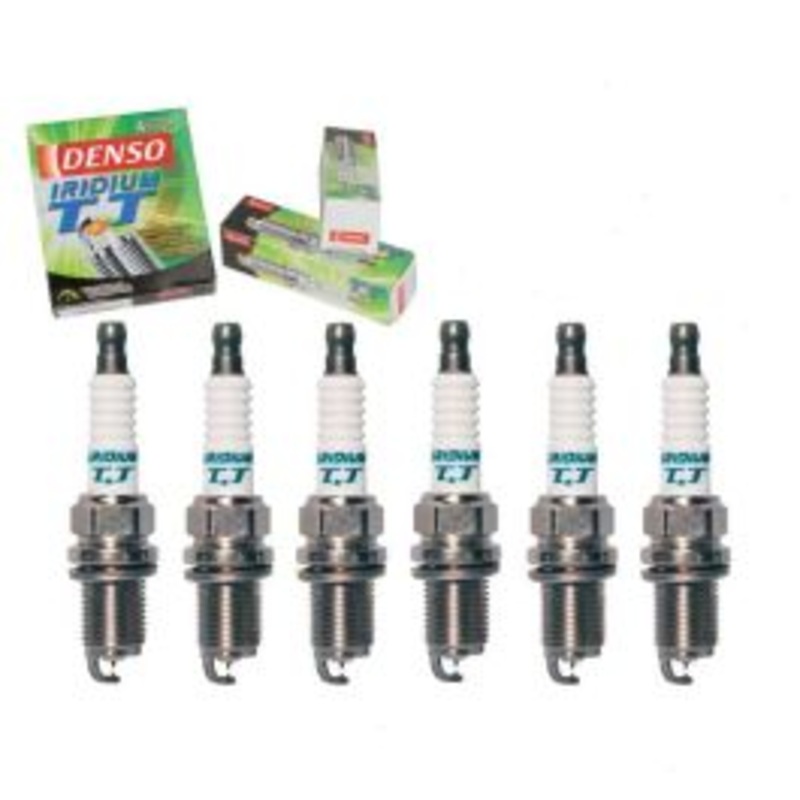6 pc DENSO Iridium TT Spark Plugs for 2006-2010 Jeep Commander 3.7L V6