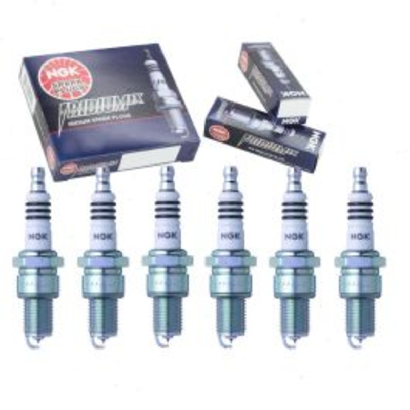 6 pc NGK Iridium IX Spark Plugs for 1967-1969 GMC C35 C3500 Pickup 4.1L L6
