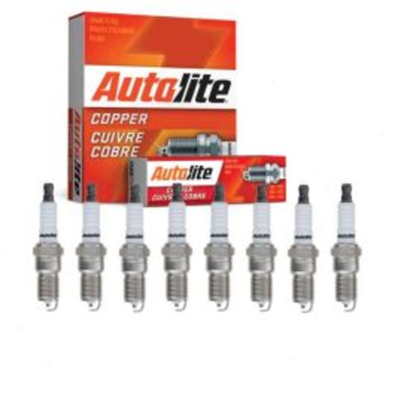 8 pc Autolite Copper Core Spark Plug for 1999-2004 Lincoln Navigator