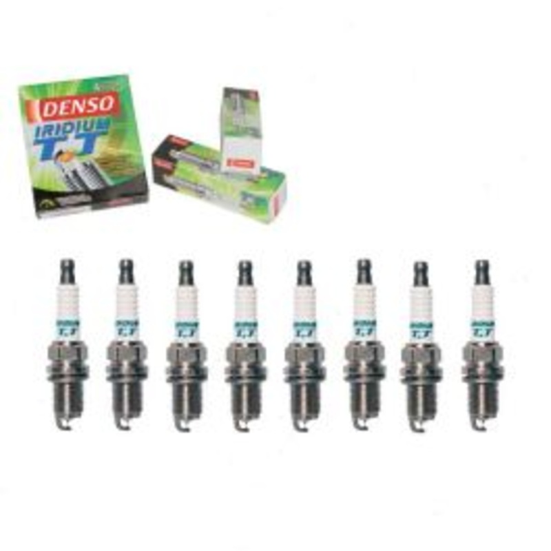 8 pc DENSO Iridium TT 4702 IK20TT Spark Plugs