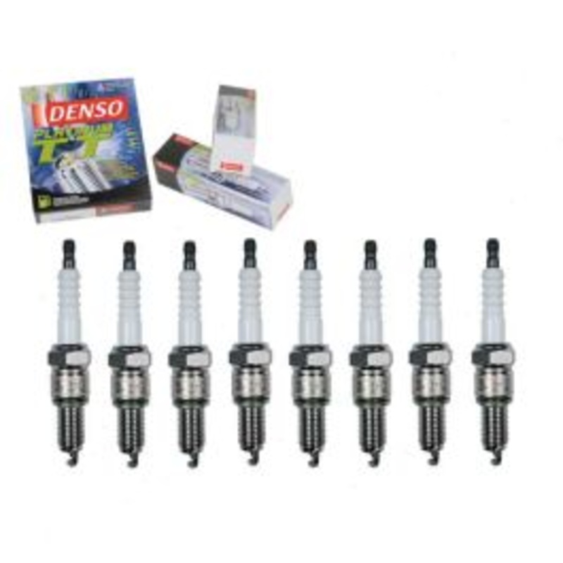 8 pc DENSO Platinum TT Spark Plugs for 1964-1976 Dodge Dart 4.5L 5.2L 5.6L 5.9L V8