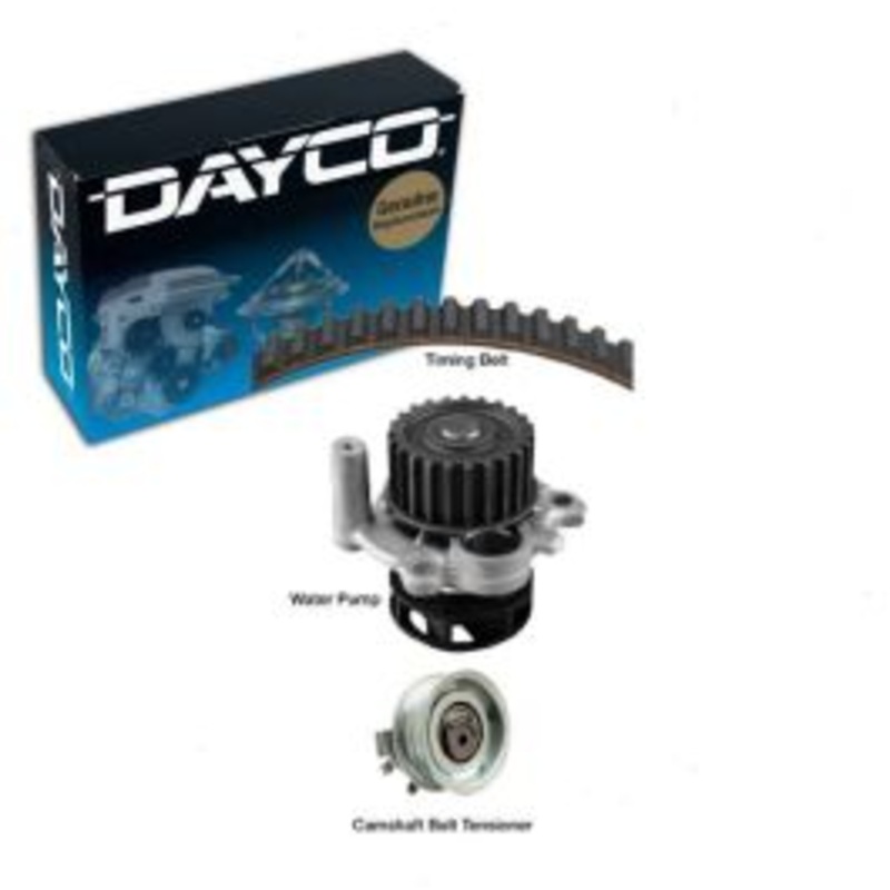 Dayco Timing Belt Kit with Water Pump for 2007-2010 Volkswagen Golf City
