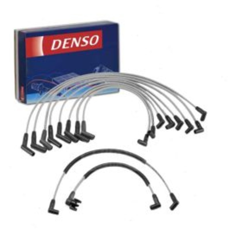 DENSO Spark Plug Wire Set for 1984-1986 Mercury Capri 5.0L V8