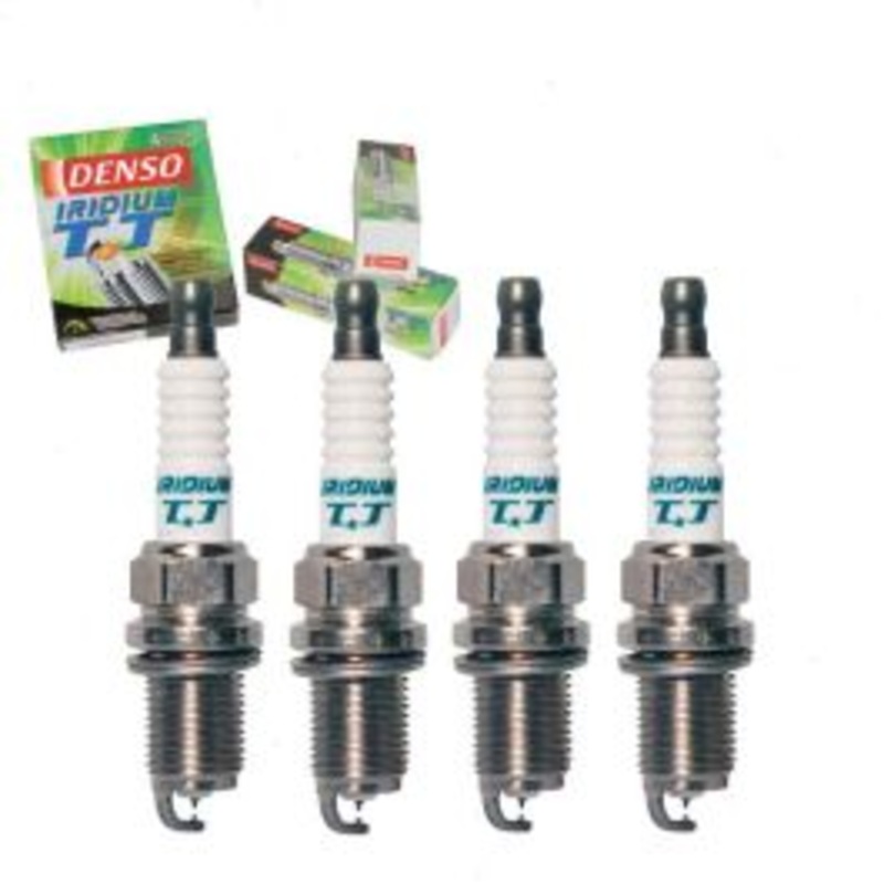 4 pc DENSO Iridium TT Spark Plugs for 1993-1995 Hyundai Scoupe 1.5L L4