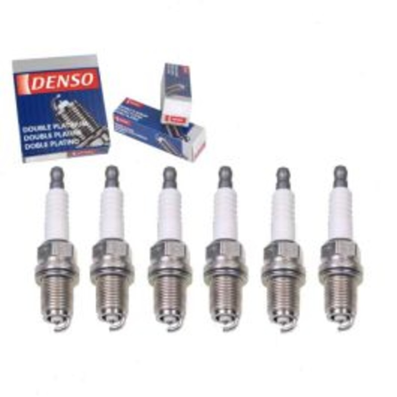 6 pc DENSO Double Platinum Spark Plugs for 2000 Nissan Xterra 3.3L V6