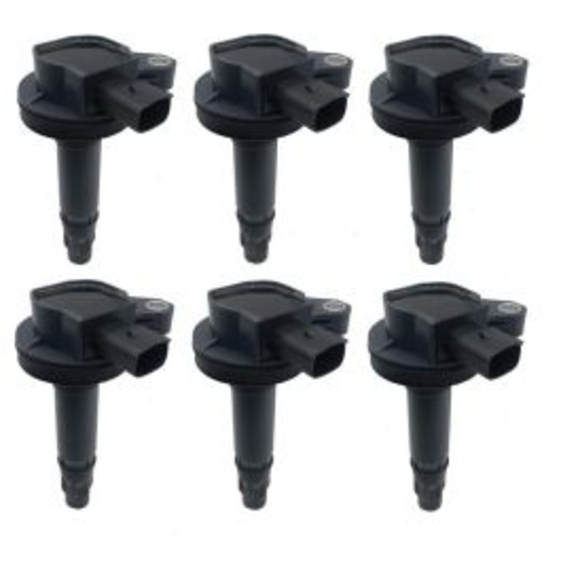 6 pc Hitachi Ignition Coils for 2007-2016 Lincoln MKZ 3.5L 3.7L V6