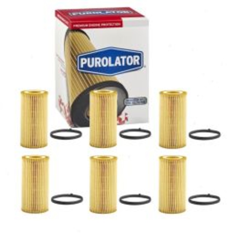 6 pc Purolator L35581 Engine Oil Filters