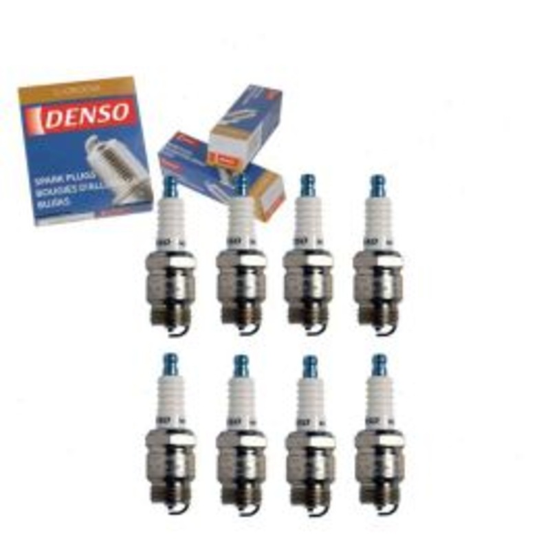 8 pc DENSO Standard U-Groove Spark Plugs for 1964-1967 Mercury Caliente 4.3L 6.4L V8