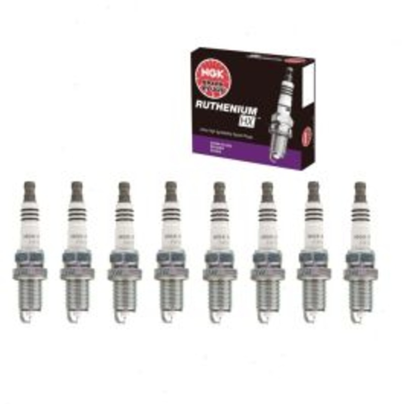 8 pc NGK Ruthenium HX Spark Plugs for 1997-1998 Bentley Turbo R 6.8L V8