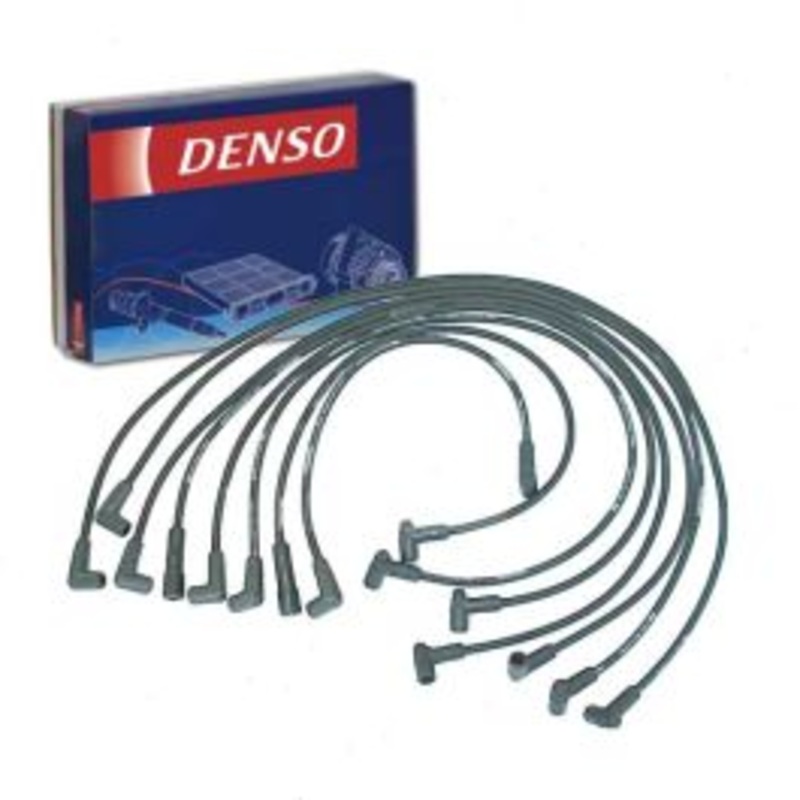 DENSO Spark Plug Wire Set for 1983-1984 Chevrolet C20 Suburban 5.0L 5.7L V8