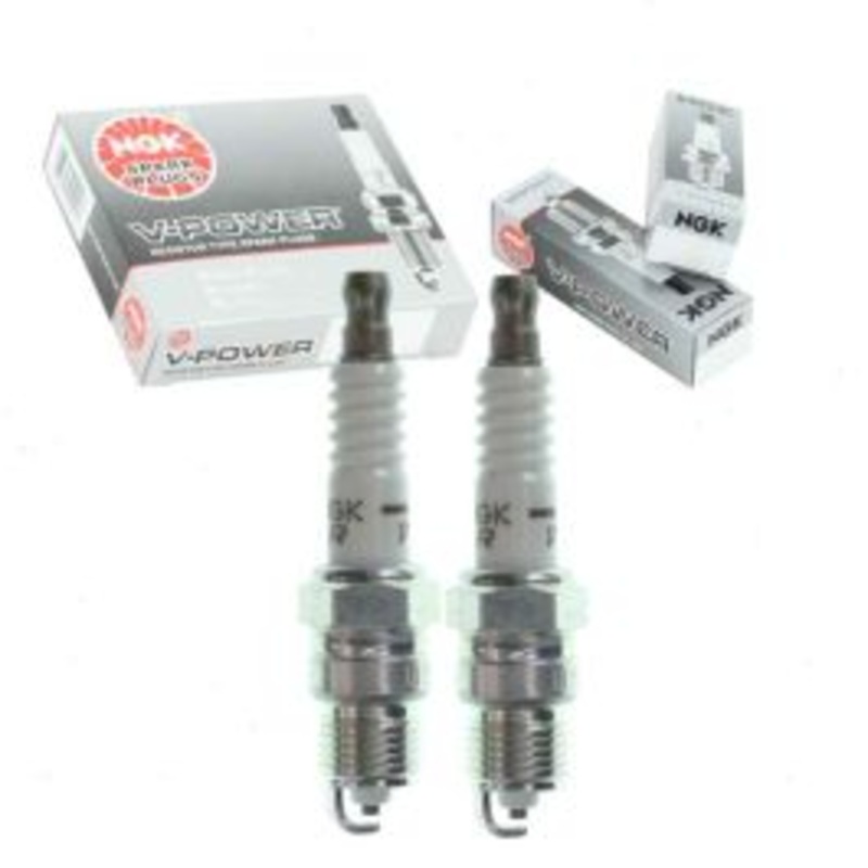 2 pc NGK V-Power 2771 UR5 Spark Plugs