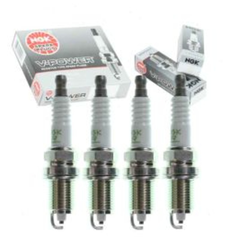 4 pc NGK V-Power Spark Plugs for 1992-2000 Honda Civic 1.5L 1.6L L4
