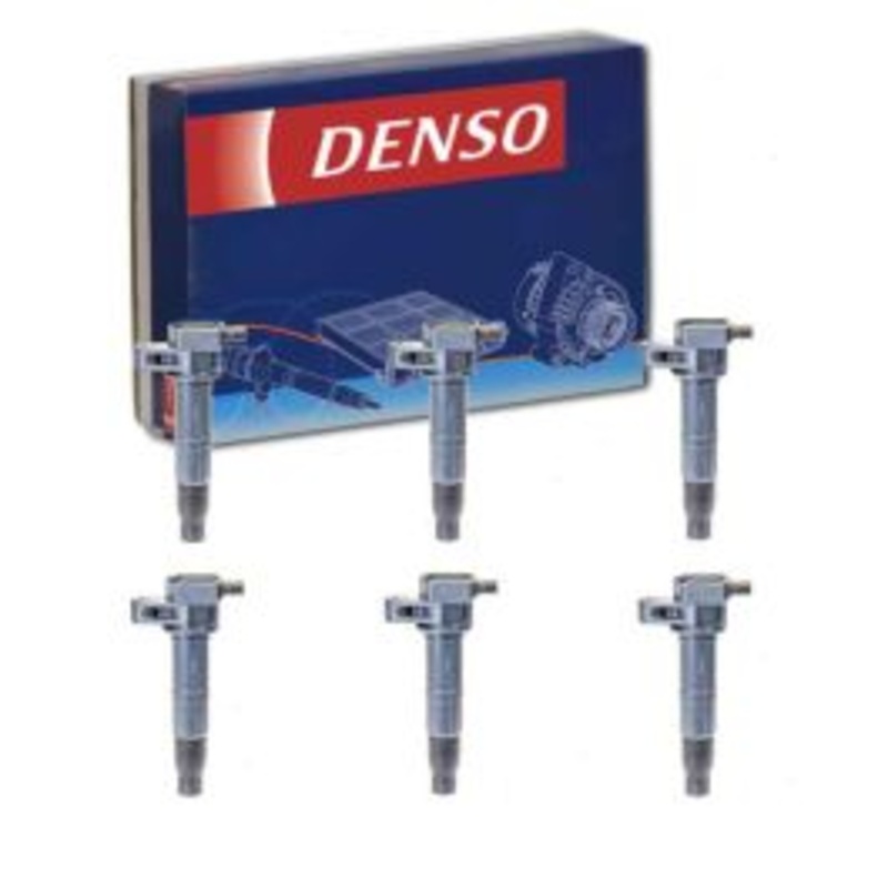 6 pc DENSO Direct Ignition Coils for 2017 Genesis G80
