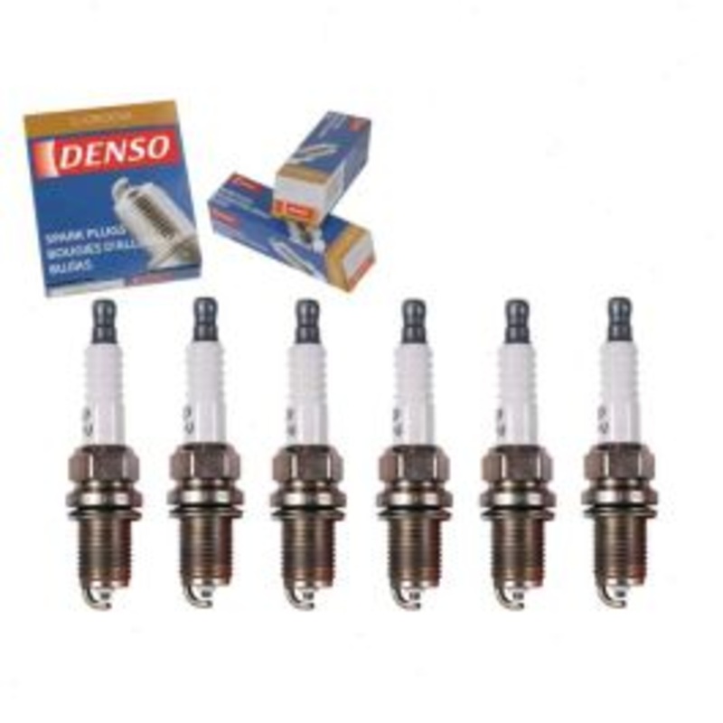 6 pc DENSO Standard U-Groove Spark Plugs for 1990-1997 Jaguar Vanden Plas 4.0L L6