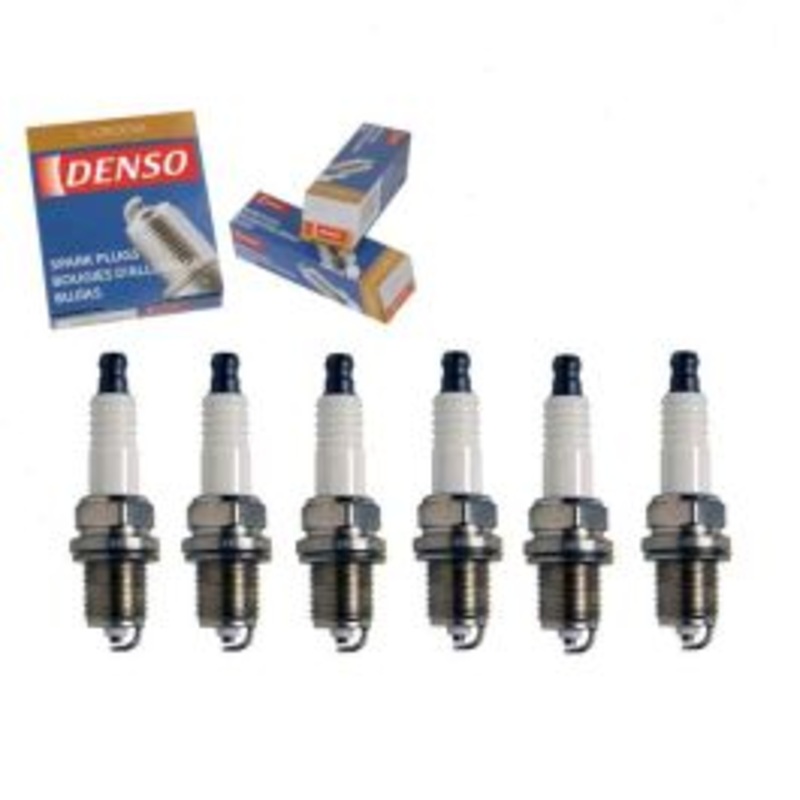 6 pc DENSO Standard U-Groove Spark Plugs for 1993 Mercedes-Benz 300TE 3.2L L6