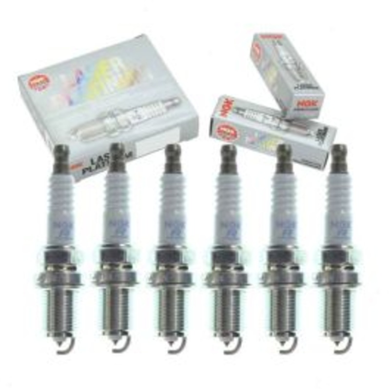 6 pc NGK Laser Platinum 2761 PFR5G-13E Spark Plugs