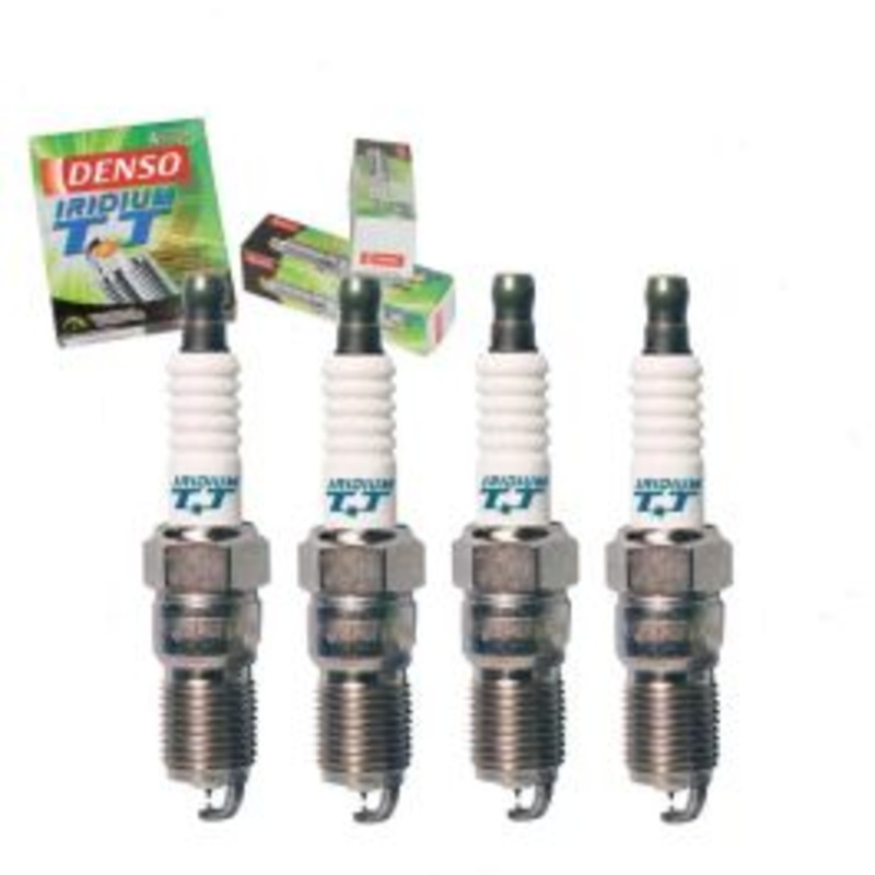 4 pc DENSO Iridium TT Spark Plugs for 1975-1980 Mercury Bobcat 2.3L L4
