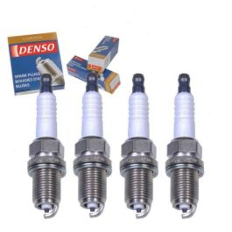 4 pc DENSO Standard U-Groove Spark Plugs for 1990-2009 Subaru Legacy 2.2L 2.5L H4