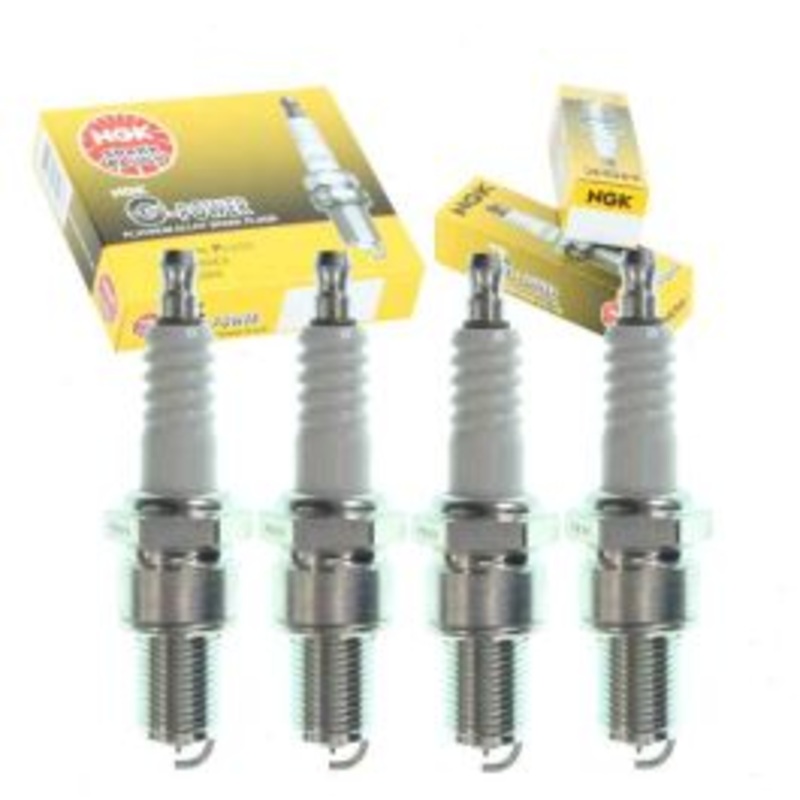 4 pc NGK G-Power Spark Plugs for 1984-1987 Dodge Royal Mini Ram 2.6L L4