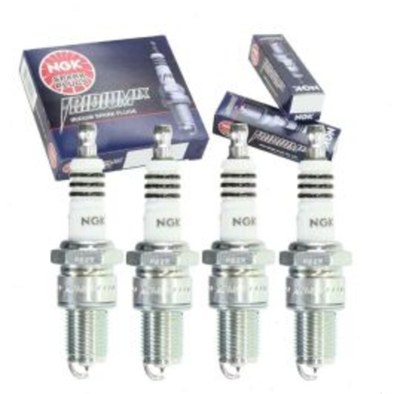4 pc NGK Iridium IX Exhaust Side Spark Plugs for 1982-1983 Nissan 200SX 2.2L L4