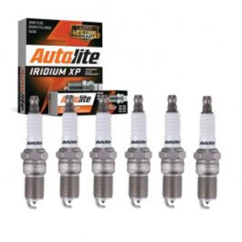 6 pc Autolite Iridium XP Spark Plug for 1991-1994 Pontiac Sunbird 3.1L V6