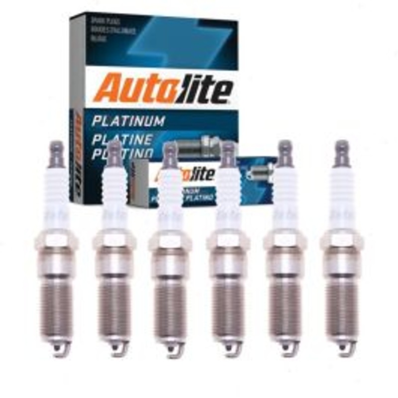 6 pc Autolite Platinum Spark Plugs for 2007-2009 Saturn Aura 3.6L V6