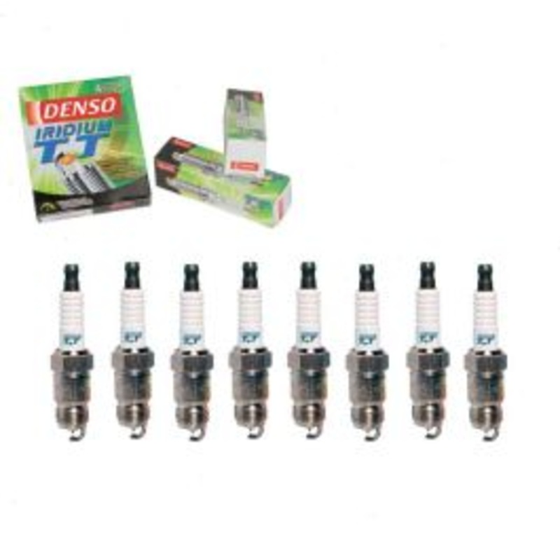 8 pc DENSO Iridium TT Spark Plugs for 1992-1995 Chevrolet C2500 Suburban 5.7L 7.4L V8