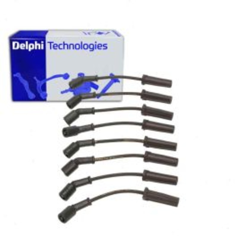 Delphi Spark Plug Wire Set for 2001-2006 GMC Sierra 1500 HD 6.0L V8