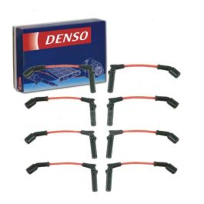 DENSO Spark Plug Wire Set for 2007-2008 Chevrolet Suburban 1500 5.3L 6.0L V8