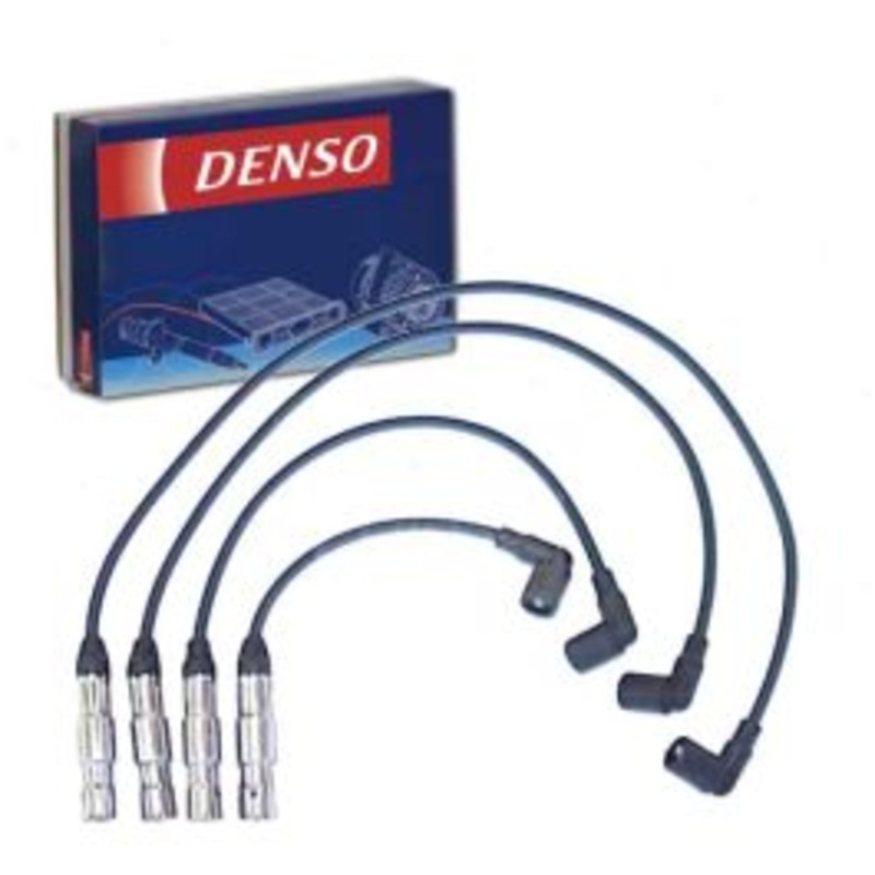 DENSO Spark Plug Wire Set for 2007-2010 Volkswagen Golf City 2.0L L4