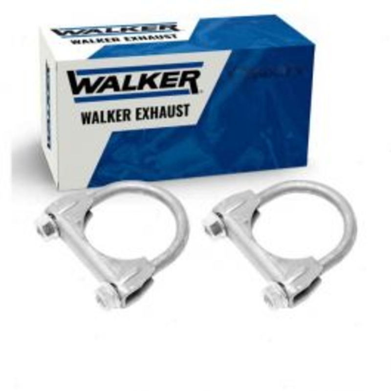 2 pc Walker Exhaust Clamps for 1995-1999 Chevrolet Lumina 3.4L 3.8L V6