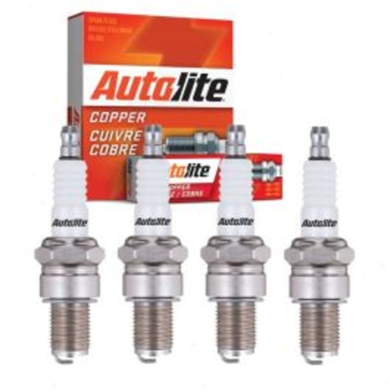 4 pc Autolite Copper Core Spark Plugs for 1949 Austin A70