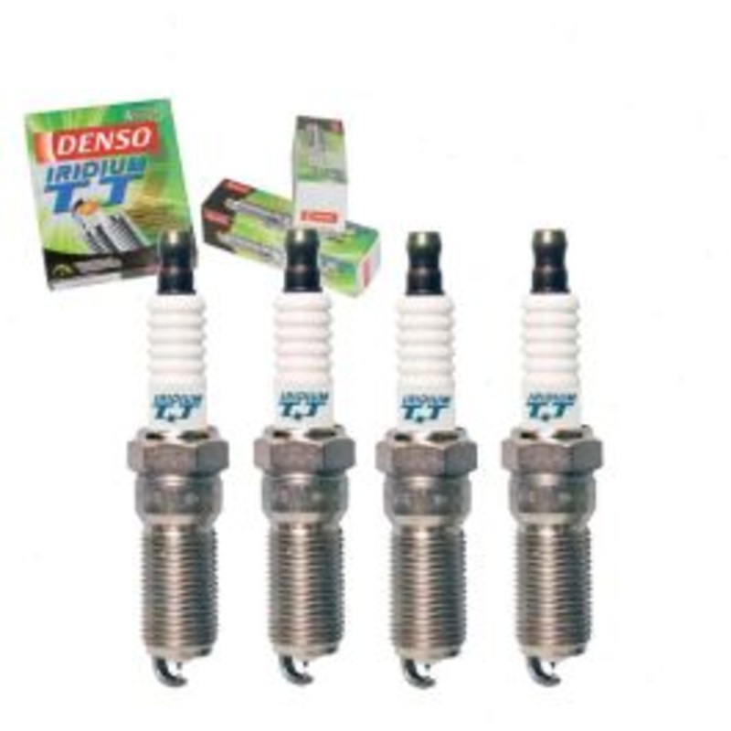 4 pc DENSO Iridium TT Spark Plugs for 2001-2003 Saturn L200 2.2L L4