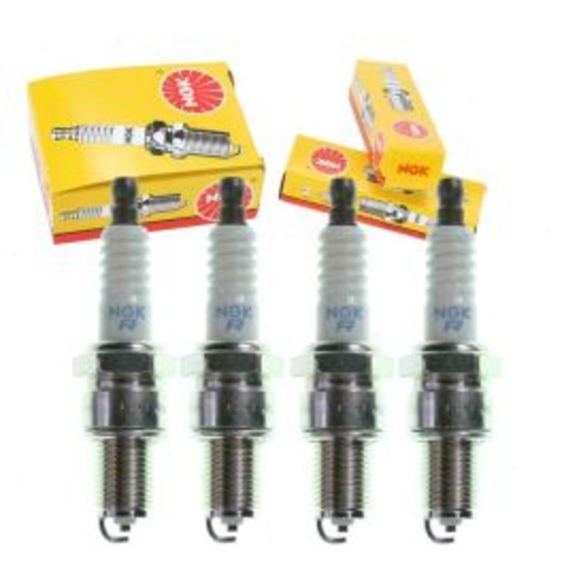 4 pc NGK Standard Spark Plugs for 1984-1987 Honda Prelude 1.8L L4