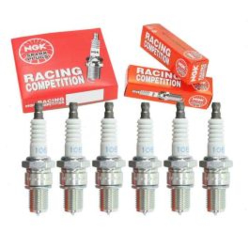 6 pc NGK Racing 2741 R6252K-105 Spark Plugs