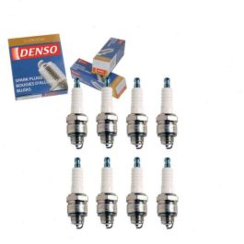 8 pc DENSO Standard U-Groove Spark Plugs for 1968 GMC C15 C1500 Suburban 5.0L V8
