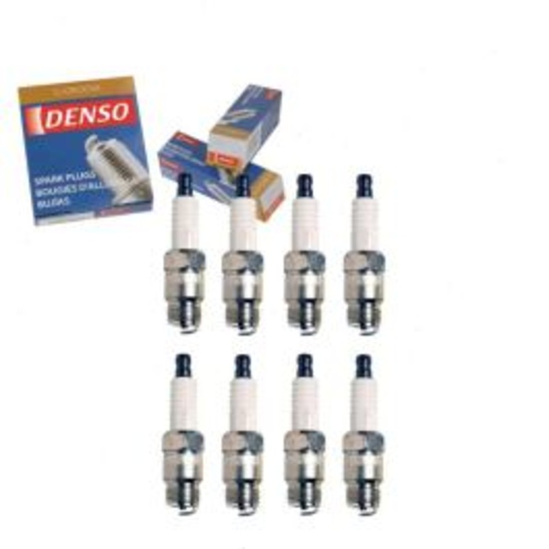 8 pc DENSO Standard U-Groove Spark Plugs for 1972-1974 GMC K25 K2500 Suburban 5.0L 5.7L V8