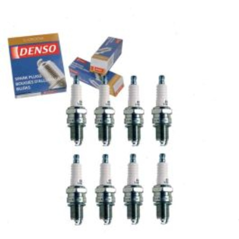 8 pc DENSO Standard U-Groove Spark Plugs for 1974 Plymouth PB300 Van 5.2L 5.9L V8