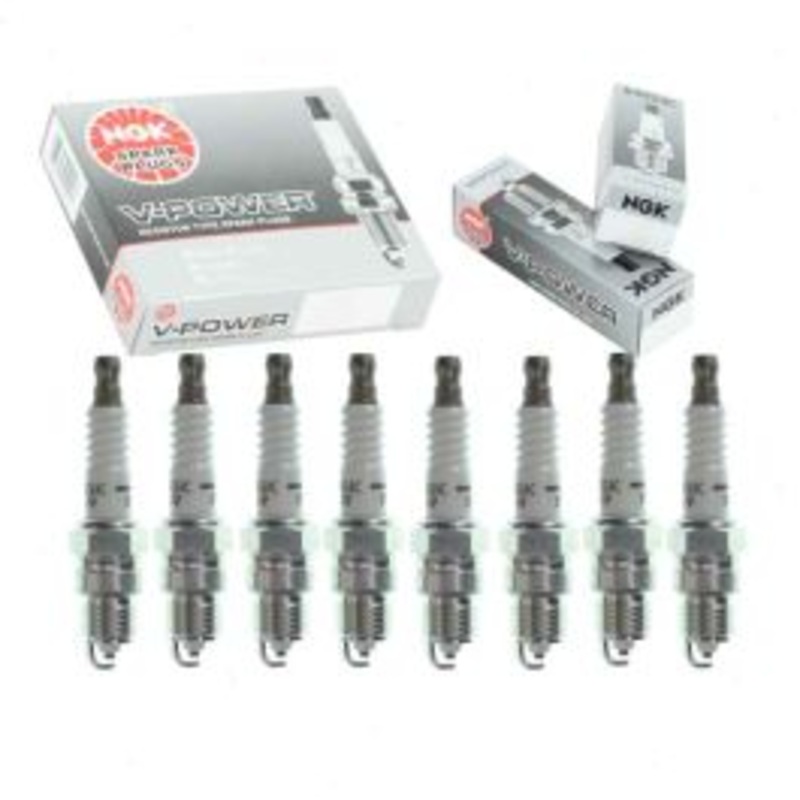 8 pc NGK V-Power Spark Plugs for 1984-1986 Chevrolet C10 5.0L 5.7L V8