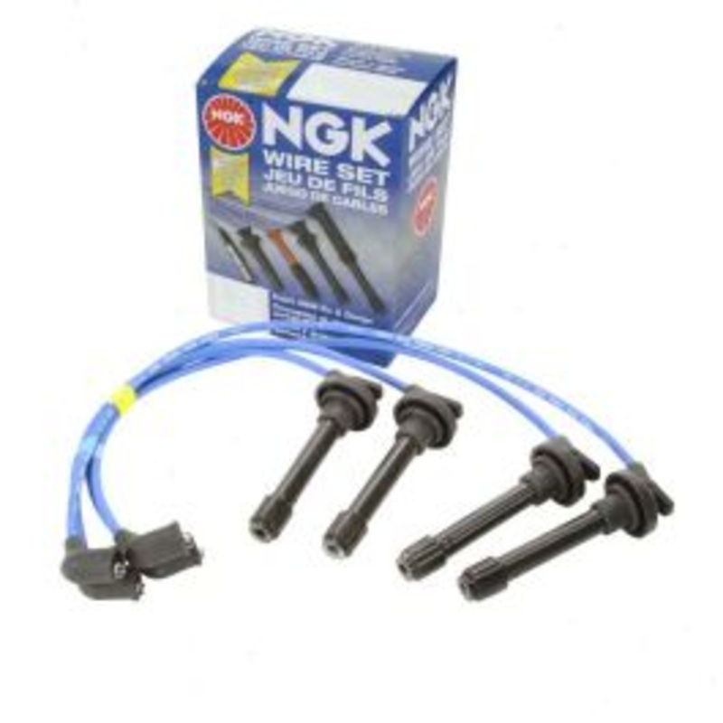NGK Spark Plug Wire Set for 1988-1991 Honda CRX 1.5L 1.6L L4