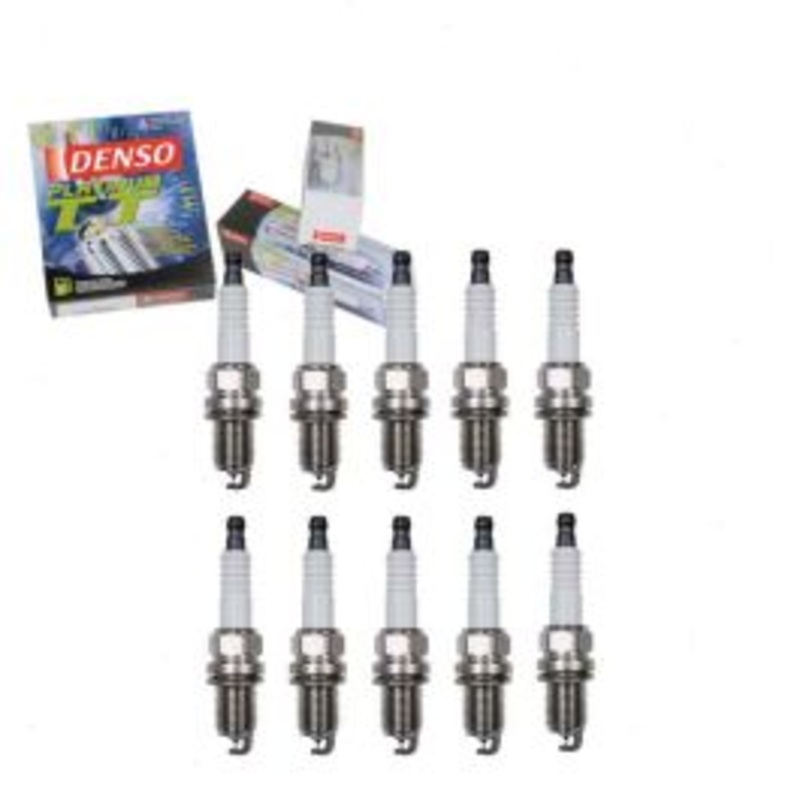 10 pc DENSO Platinum TT Spark Plugs for 2014 Audi R8 5.2L V10
