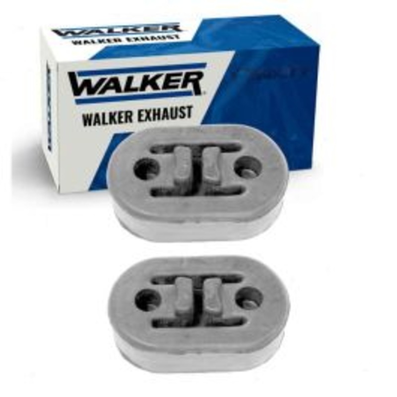 2 pc Walker Exhaust System Insulators for 2011-2014 Ford Edge 3.7L V6