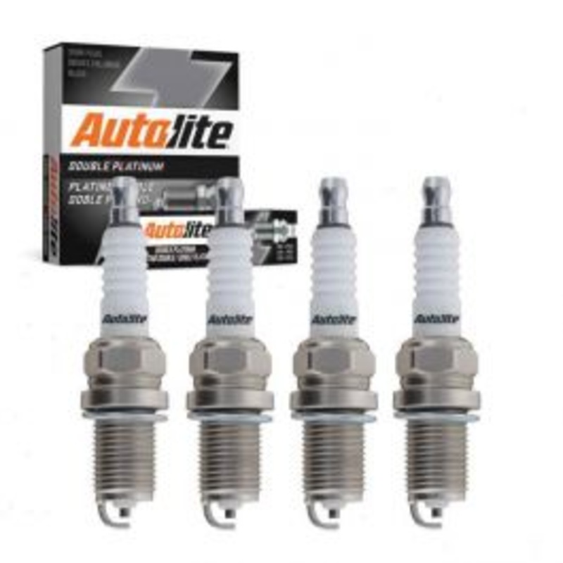 4 pc Autolite Double Platinum Spark Plug for 1993-2002 Mitsubishi Mirage