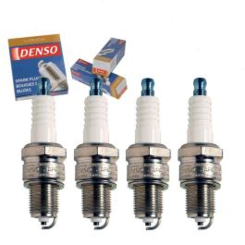 4 pc DENSO Standard U-Groove Spark Plugs for 1971-1972 Toyota Celica 1.9L 2.0L L4