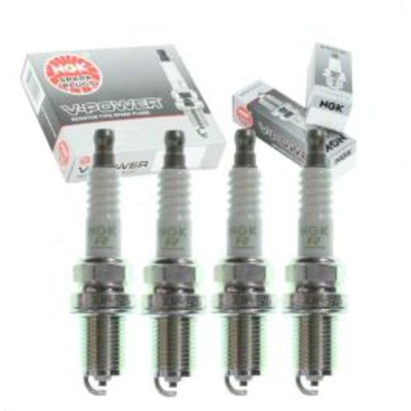 4 pc NGK V-Power 2756 BKR6E-11 Spark Plugs