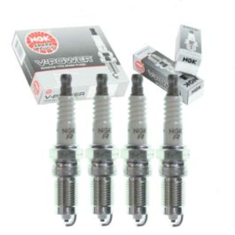 4 pc NGK V-Power Spark Plugs for 1983-1986 Mercury Capri 2.3L L4