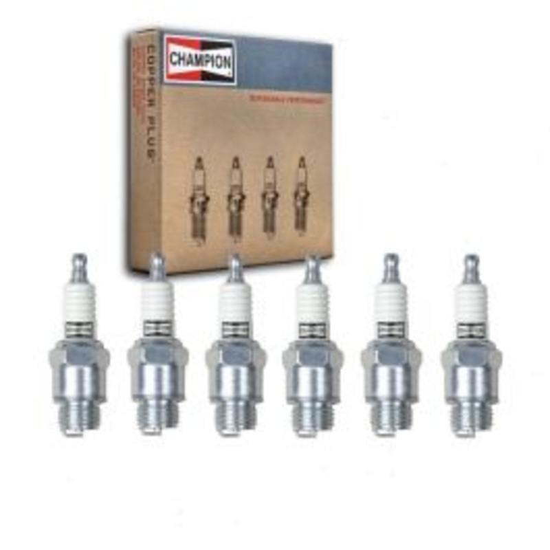 6 pc Champion Industrial Spark Plugs for 1928-1934 Franklin Airman